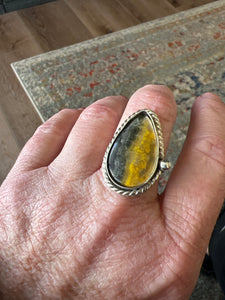 Bubble Bee Jasper Ring