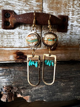 Load image into Gallery viewer, Brass Babe Earrings