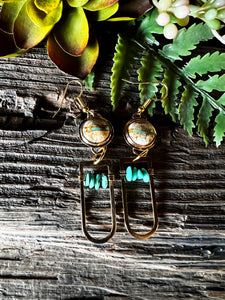 Brass Babe Earrings