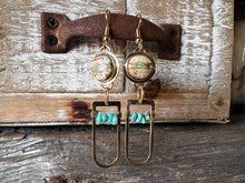 Load image into Gallery viewer, Brass Babe Earrings