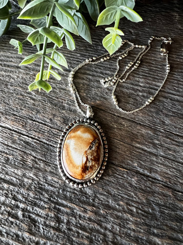 Petrified Wood Pendant