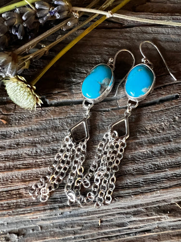 Blue Bandit Tassels