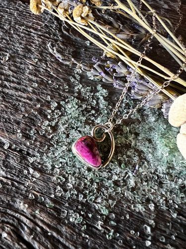 Pink Heart Necklace