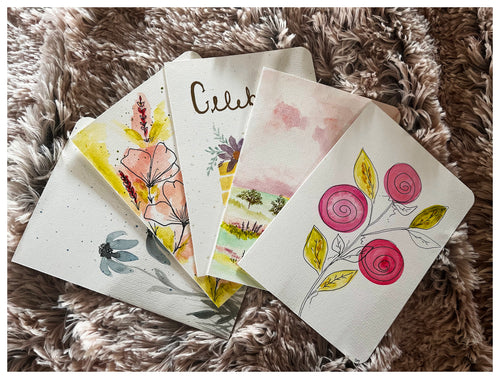 Assorted watercolor Cards